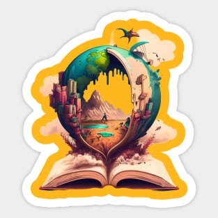 Imaginary World Sticker